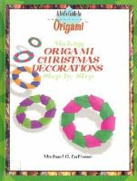 Making_origami_Christmas_decorations_step_by_step